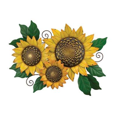 Regal Art & Gift 13199 - Triple Sunflower Wall Dcor Botanical Wall Decor