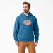 Dickies Men's Water Repellent Logo Hoodie - Vallarta Blue Size 2Xl (TW22A)