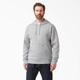 Dickies Men's Water Repellent Sleeve Logo Hoodie - Heather Gray Size L (TW22B)