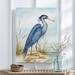 Coastal Heron Canvas Outdoor Art - Grandin Road