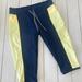 Lululemon Athletica Pants & Jumpsuits | Lululemon Athletica Pants | Lululemon Cropped Leggings Blueyellow Size Medium | Color: Blue/Yellow | Size: M