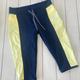Lululemon Athletica Pants & Jumpsuits | Lululemon Athletica Pants | Lululemon Cropped Leggings Blue/Yellow Size: Medium | Color: Blue/Yellow | Size: M