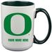 Oregon Ducks 15oz. Personalized Ceramic Mug