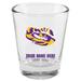 LSU Tigers 2oz. Personalized Shot Glass