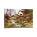 East Urban Home Mornin' Stroll by Michael Humphries - Wrapped Canvas Painting Canvas | 8 H x 12 W x 0.75 D in | Wayfair