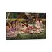 East Urban Home The Picnic by Maher Morcos - Wrapped Canvas Painting Canvas | 18 H x 26 W x 1.5 D in | Wayfair 0FB1D535D4DF40D6909E3A509B3E53F6