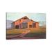 East Urban Home Sunset Barn by Michael Humphries - Wrapped Canvas Painting Canvas | 8 H x 12 W x 0.75 D in | Wayfair