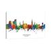 East Urban Home Groningen Netherlands Skyline by Michael Tompsett - Wrapped Canvas Graphic Art Canvas | 8 H x 12 W x 0.75 D in | Wayfair