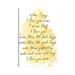 East Urban Home Love You More Yellow by Pixy Paper - Wrapped Canvas Textual Art Canvas in Black/Yellow | 12 H x 8 W x 0.75 D in | Wayfair
