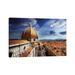 East Urban Home Piazza Del Duomo w/ Basilica of Saint Mary of the Flower, Florence, Italy by Evgeny Kuklev - Wrapped Canvas Photograph Canvas | Wayfair