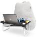 Nestl Backrest Pillow Polyester/Polyfill/Microfiber in White | 17 H in | Wayfair WF-NB-LD-ctRP-m-wht