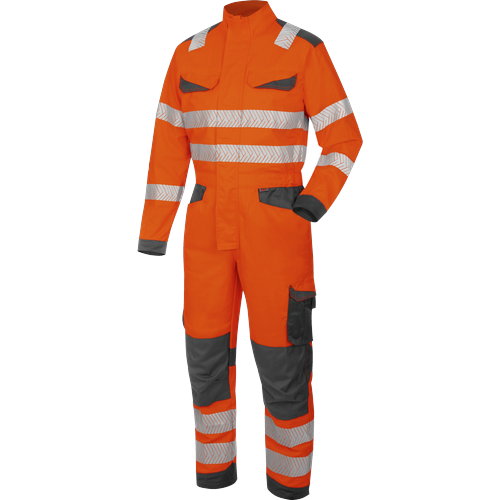 Combinaison de travail haute-visibilité fluo orange/anthracite Würth MODYF
