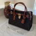 Michael Kors Bags | Michael Kors Medium Brown Logo Satchel | Color: Brown | Size: Medium