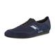 Diamant Herren Tanz Sneakers 192-425-582-V - Veloursleder/Mesh Navy-Blau - 1,5 cm Keilabsatz - VarioSpin Sohle - Größe: UK 9