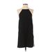 Forever 21 Casual Dress - Shift Crew Neck Sleeveless: Black Solid Dresses - Women's Size X-Small