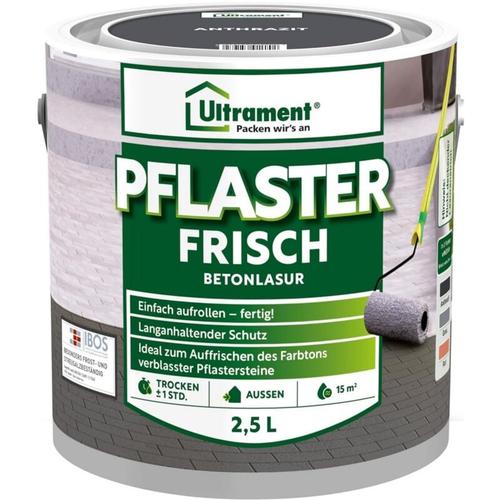 Pflaster Frisch, Betonlasur, Anthrazit, 2,5 Ltr - Ultrament