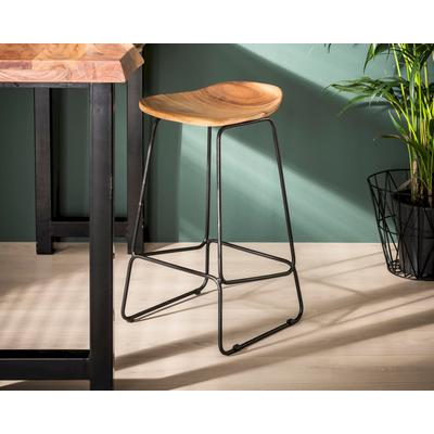 designline »Ergo« Massivholz Barhocker 42x73x40 cm