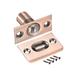 Adjustable Cabinet Closet Door Large Ball Catch with Screws Copper Plated 5pcs - Copper Tone - 5 Pieces