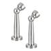 Home Stainless Steel Door Magnetic Catch Stopper Wall Protector Silver Tone 2pcs - #4, 2PCS