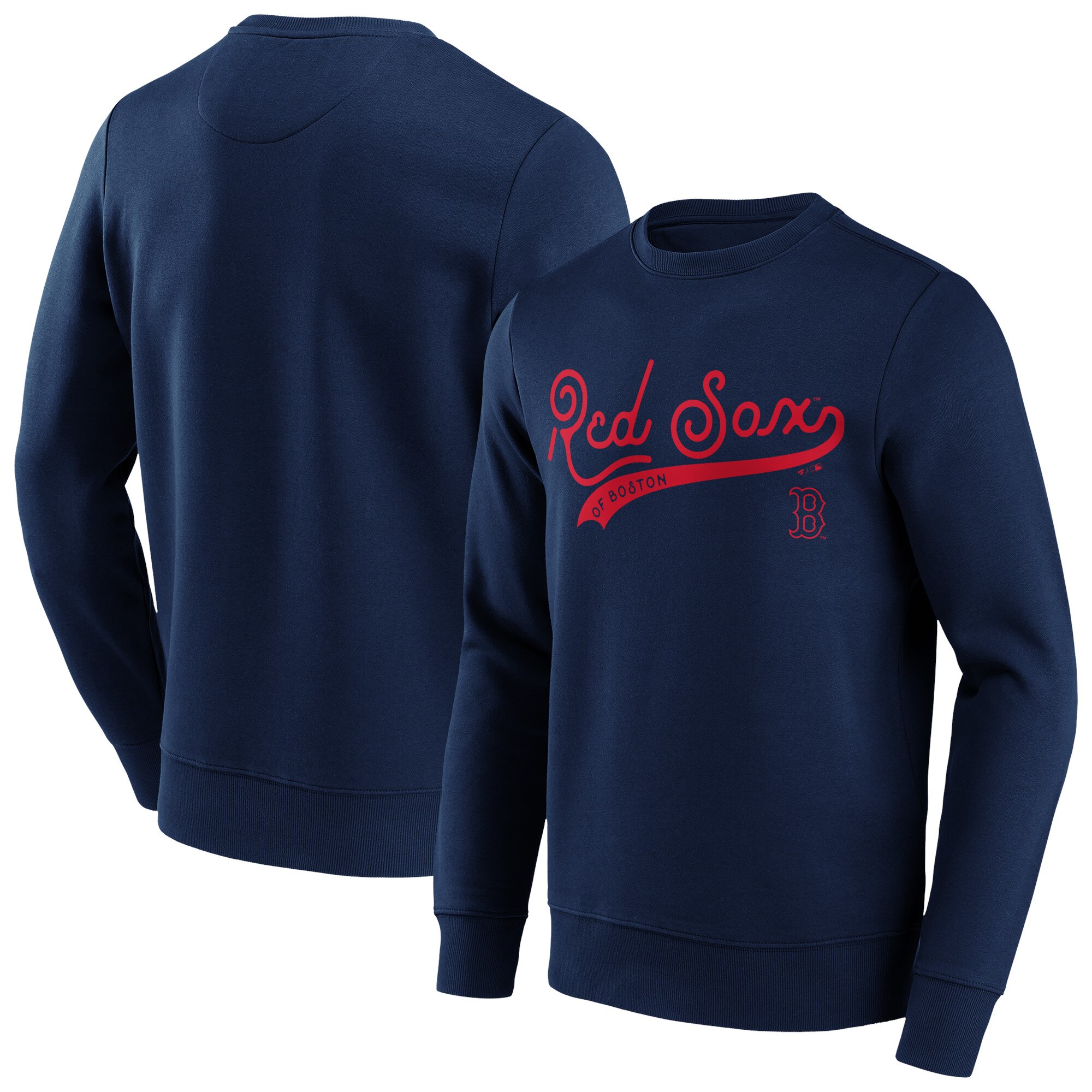 Boston Red Sox Retro-Sweatshirt mit Rundhalsausschnitt – Herren Image