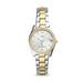 Women's Fossil Silver/Gold Norfolk State Spartans Scarlette Mini Two-Tone Stainless Steel Watch