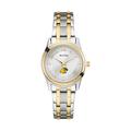 Women's Bulova Silver/Gold SUNY Brockport Golden Eagles Classic Two-Tone Round Watch