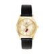 Women's Bulova Gold/Black William Jewell Cardinals Stainless Steel Watch with Leather Band
