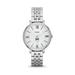 Women's Fossil Silver Marietta College Pioneers Jacqueline Stainless Steel Watch