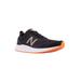 Wide Width Men's New Balance® V4 Arishi Sneakers by New Balance in Black Orange (Size 10 W)