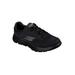 Men's Skechers® Go Walk Lace-Up Sneakers by Skechers in Black (Size 9 1/2 M)