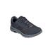 Men's Skechers® GO WALK® Lace-Up Sneakers by Skechers in Charcoal (Size 9 M)