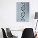 East Urban Home Conceptual Image of DNA I by Stocktrek Images - Wrapped Canvas Graphic Art Metal | 40 H x 26 W x 1.5 D in | Wayfair