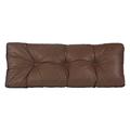 Latitude Run® Non-Slip Bench Cushion, 35 X 14 X 3 Inches Polyester in Brown | 3 H x 36 W in | Outdoor Furniture | Wayfair ADML7921 39868519