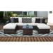 River Brook 7 Piece Outdoor Wicker Patio Furniture Set 07a Synthetic Wicker/All - Weather Wicker/Wicker/Rattan | Wayfair RIVER-07A-WHITE