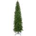 7.5' Silver Lake Fir Pencil Artificial Christmas Tree, Unlit - 7.5 Foot