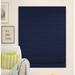 Arlo Blinds Navy Room Darkening Cordless Lift Fabric Roman Shades