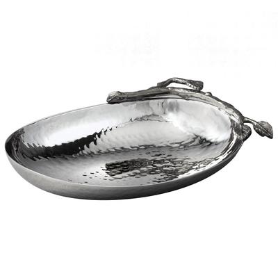 Heim Concept Sparkle Silver Leaf Nut Dish