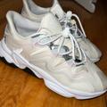 Adidas Shoes | Comfy Adidas Ozweego Sneakers | Color: White/Silver | Size: 8