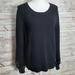 Michael Kors Sweaters | Michael Kors Long Sleeved Embellished Sweater 282 | Color: Black | Size: M