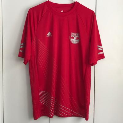 Adidas Shirts | Adidas New York Red Bulls Training Jersey | Color: Red/White | Size: M