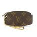 Louis Vuitton Accessories | Louis Vuitton Ultra Rare Vintage Monogram Key Pouch Vintage Pochette Cles 15lv31 | Color: Brown | Size: 4.2"L X 0.4"W X 2.1"H