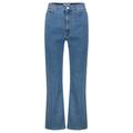 Tommy Jeans Damen Jeans HARPER High Rise Flare Ankle Cut, stoned blue, Gr. 28/32