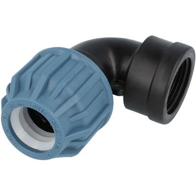 Jason - PP-Klemmverbinder 90° Winkel mit ig ø 50 mm x 1 1/2 Zoll - dvgw zugelassen Image