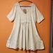 Anthropologie Dresses | Anthropologie Nwt Denim Dress Size S | Color: White | Size: S