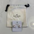 Kate Spade Jewelry | Kate Spade Rose Gold Pearl Studs | Color: Gold/White | Size: Os