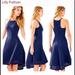 Lilly Pulitzer Dresses | Lilly Pulitzer Aurelie Midi Halter Dress In True Navy | Color: Blue | Size: S