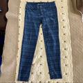 American Eagle Outfitters Jeans | Ae Fair Isle Knit Jegging | Color: Blue | Size: 0p