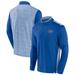 Men's Fanatics Branded Royal Florida Gators Recharged Quarter-Zip Jacket