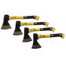 Vago-Tools 4 tlg Set Axt 600 800 1000 1250 g Fiberglasstiel