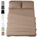 Eider & Ivory™ 600 Thread Count 100% Fitted Sheet Set 100% Cotton/Sateen in Brown | Twin | Wayfair 08A6061CCDBE41658EE5C416374CCF5B